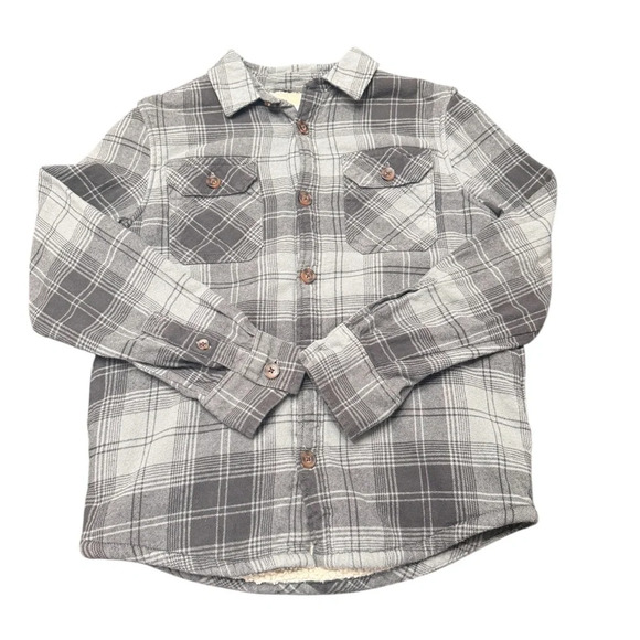Sonoma Other - Like new Sonoma Goods For Life Lined Flannel Shacket Boys Size L